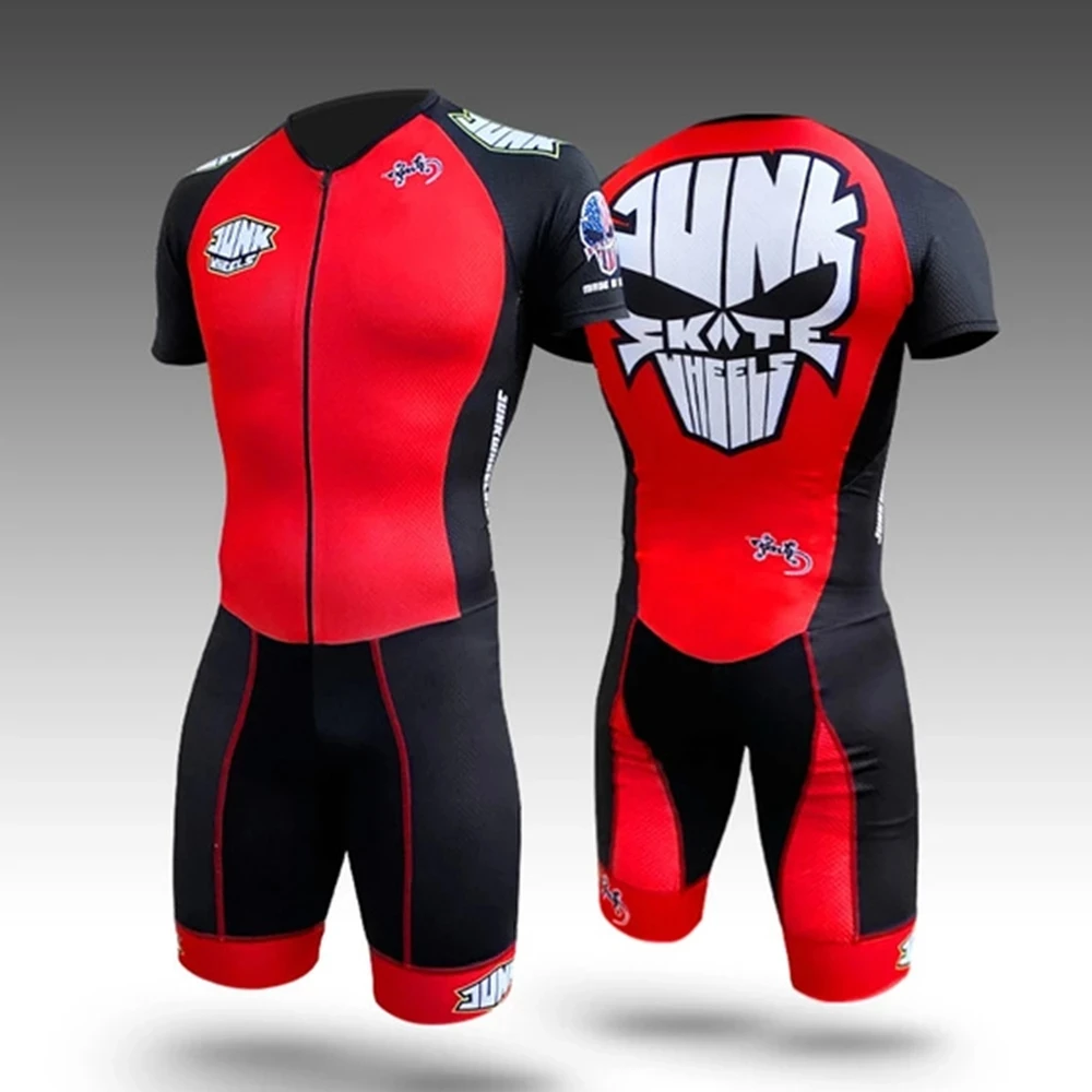 Cycling Gear Jersey - Jumpsuit Triathlon Junk Skates untuk Pria,
