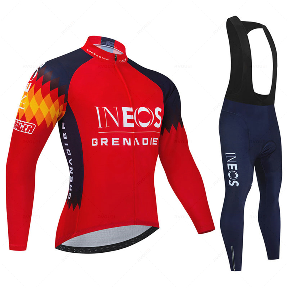 Cycling Bib Shorts - Jersey Bersepeda Olahraga Musim Semi Pria
