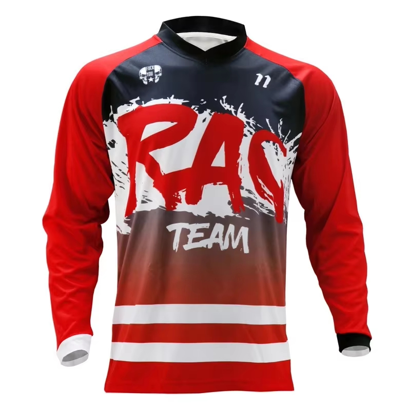 Cycling Gear Jersey - Jersey Balap MTB Lengan Panjang untuk