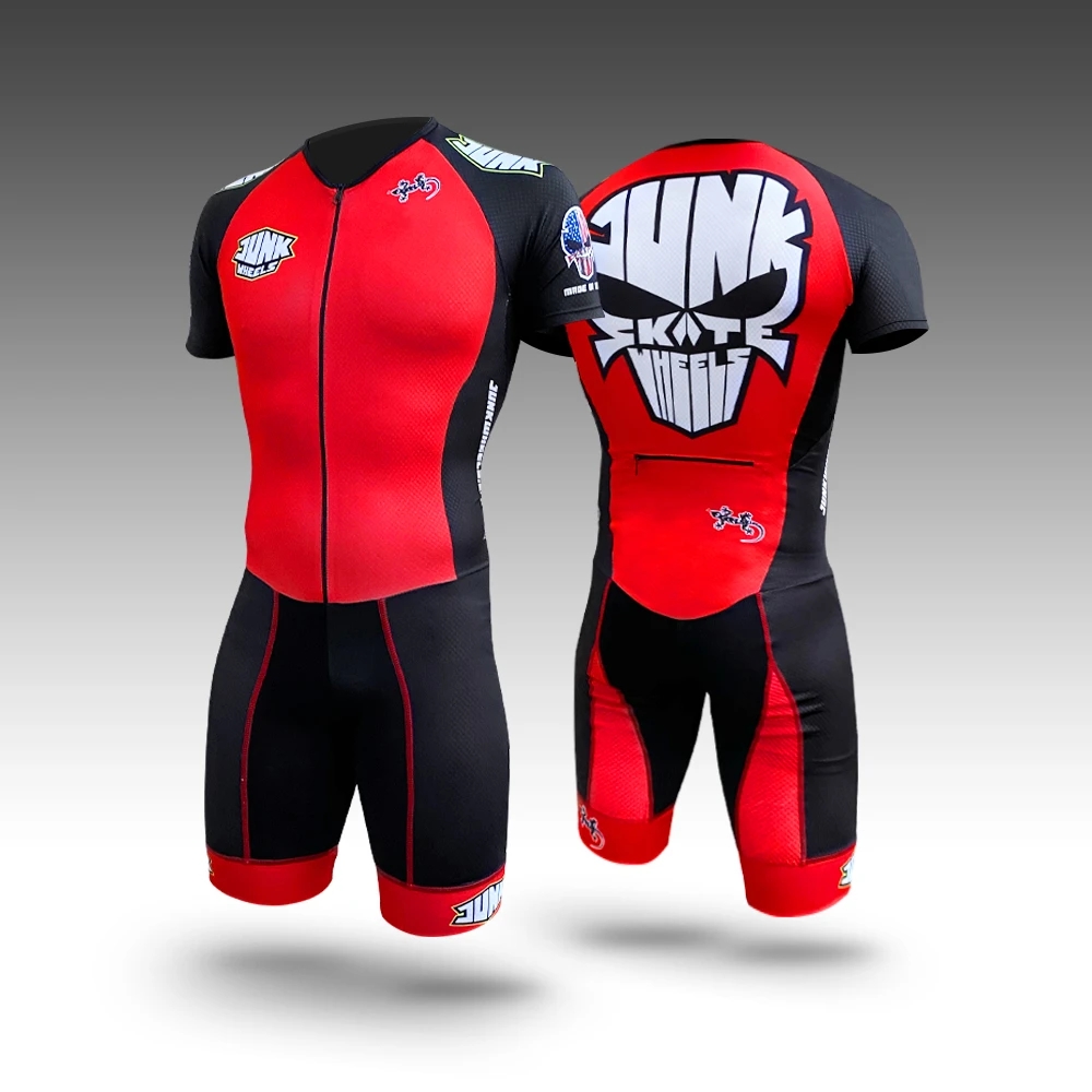 Man Roller Skating Jersey bers - Cycling Gear Jersey ulasan dan harga