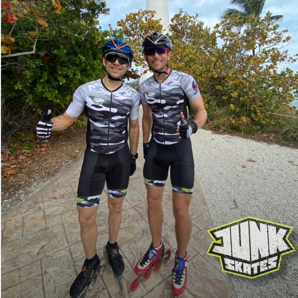 Jumpsuit Triathlon Junk Skates - Cycling Gear Jersey ulasan dan harga