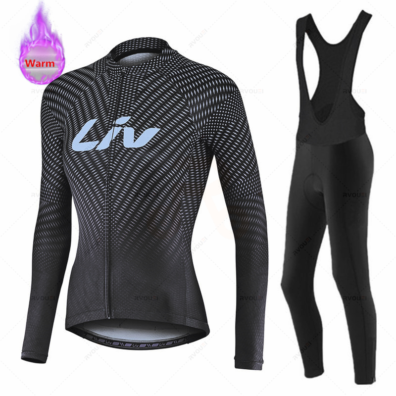 Liv Set Bicicleta Musim Dingin - Cycling Gear Jersey ulasan dan harga